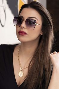 Kadın Kristal Füme Güneş Gözlüğü Ml 17 Bizote ürün fotoğrafı