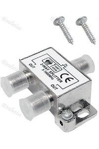 2 Li Uydu Splitter Kablo Tv Rg6 4818p Çoklayıcı Dağıtıcı Anten Çanak Çevirici Switch Hub ürün fotoğrafı