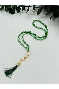 10 Adet Karışık Renk Hediyelik Püsküllü Plastik Inci 99'lu Namaz Tesbihi ( Mevlit-sünnet-hac-umre) ürün fotoğrafı