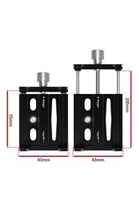 Bisiklet Motorsiklet Gidon metal Vidali siyah Telefon Tutucu Kr01 ürün fotoğrafı