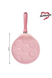 Mutfaksever Biogranit Pink Pankek Tavası ürün fotoğrafı