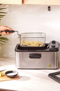 Inox Yağ Filtreli Zamanlayıcılı Fritöz XL 3,2L ürün fotoğrafı