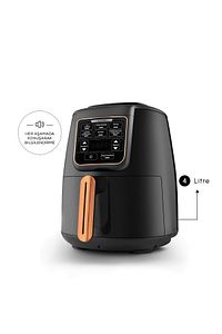 Air Pro Cook Xl 2 In 1 Konuşan Airfryer Black Cooper 4 Kişilik ürün fotoğrafı