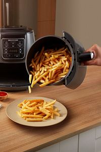 Air Pro Cook Köz XL Airfryer Fritöz Ruby 4 Kişilik ürün fotoğrafı