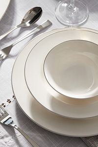 Lexi New Bone 56 Parça 12 Kişilik Yemek Takımı Platin ürün fotoğrafı