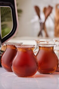 x Refika Tatlıcan 6'lı Çay Bardağı Seti 200 ml ürün fotoğrafı