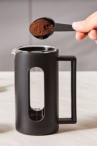 Leya Kaşık Hediyeli Borosilikat Cam French Press 350 ml ürün fotoğrafı