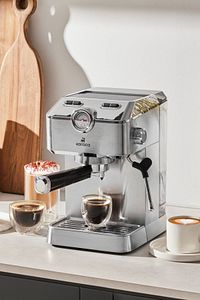 Coffee Art 1101 Süt Köpürtücülü 20bar Basınçlı Espresso Latte Cappuccino Americano Mak. 1,5l ürün fotoğrafı