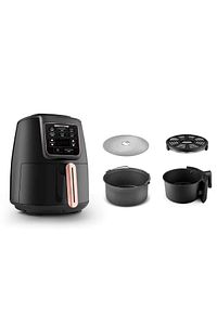 Air Pro Cook 3 In 1 Xl Ev Yemeği, Közleme, Sulu Yemek Tencereli Airfryer Fritöz Rosegold 4 Kişilik ürün fotoğrafı