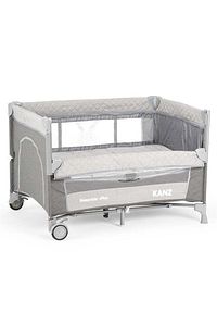 Sleepside Plus Anne Yanı Park Yatak Ve Oyun Parkı Gri ürün fotoğrafı