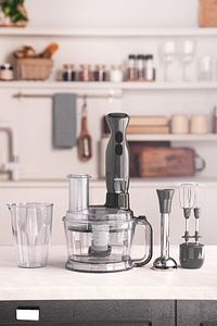 Pro Multimax 6 in 1 Çok Amaçlı Mutfak Robotu/Blender Seti Space Gray ürün fotoğrafı