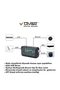 Dijital Finder Uydu Yön Bulucu ürün fotoğrafı