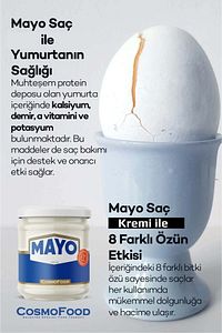 Mayonez Hair Saç Maskesi 200 ml Saç Uzatan Bakım Mayonezi ürün fotoğrafı
