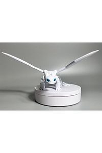 Ejderhanı Nasıl Eğitirsin? Çiftli Gecenin Öfkesi Siyah Ejderha 16cm-fanart ürün fotoğrafı