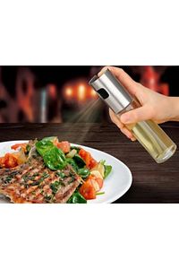 Karışık Renk Sprey Cam Şişe Zeytinyağı Sirke Yağ Püskürtücü Yağdanlık Airfryer Airfry 100 ml ürün fotoğrafı