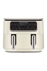 Air Pro Cook Duo Köz Xxxl 4+4 Litre Airfryer İconic Beige 8 Kişilik ürün fotoğrafı