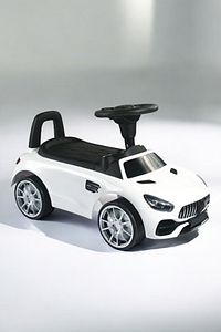 Sesli Kapısı Açılabilen Sürmeli İlk Arabam 64 cm - Mercedes Super Car Sürmeli Araba ürün fotoğrafı