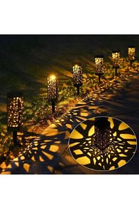 Dekoratif Solar Bahçe Aydınlatma Lambası Çim Lambası Yürüyüş Yolu Aydınlat Güneş Enerjili ürün fotoğrafı