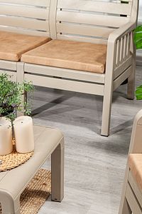Lara 3 1 1 S Bahçe Takımı Balkon - Bahçe - Teras Mobilyası / Cappucino ürün fotoğrafı