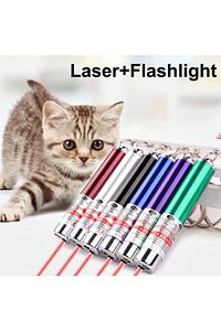Kedi Lazeri Kırmızı Lazer Anahtarlık Kedi Oyun Lazeri Pil Dahil Kedi Oyuncağı ürün fotoğrafı