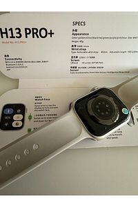 H13 Pro Plus Plus 1.95 Inç 45m Pusula/gps Sesli Görüşme 1gb Hafıza Gümüş Akilli Saat ürün fotoğrafı