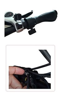 RKS RS3 PRO X MODEL Uyumlu Elektrikli Bisiklet Parmak El Gaz Kolu Su Geçirmez ürün fotoğrafı