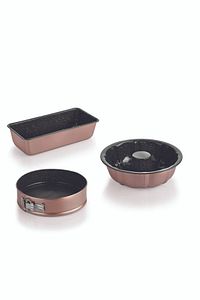 Arıana Kek Kalıbı Seti 3 Lü-3 Prç-rosegold 066HSERI ürün fotoğrafı