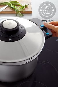 Quick And Safe Indüksiyon Tabanlı Düdüklü Tencere Seti 4+6 Lt ürün fotoğrafı