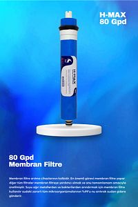 80 Gpd Membranlı Kapalı Kasa 5'li Su Arıtma Filtre Seti Yüksek Kaliteli Filtre Seti ürün fotoğrafı