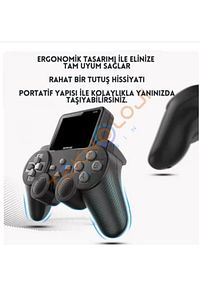 Atari S10 Oyun Konsolu 500 Adet Nostalji Retro Oyun Taşınabilir Tek Konsol Gameboy Super Mario ürün fotoğrafı