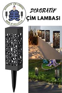 Dekoratif Solar Bahçe Aydınlatma Lambası Çim Lambası Yürüyüş Yolu Aydınlat Güneş Enerjili ürün fotoğrafı