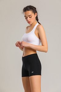 Net Spor Modal Kadın Voleybol Mini Tayt Siyah ürün fotoğrafı