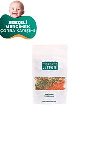 Sebzeli Mercimek Çorbası Karışımı (TUZSUZ - DOMATESSİZ - 50 GRAM) ürün fotoğrafı