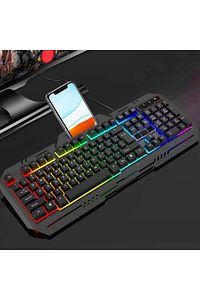 Metal Kasa Rgb 2in1 Oyuncu Gaming Mekanik Hisli Kablolu Türkçe Q Klavye Ve Rgb Mouse Seti Blic Bkb9 ürün fotoğrafı