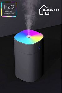 H2o Humidifier 400 Ml Ulrasonik Oda ve Araç Hava Nemlendirici Buhar Makinesi Ve Aroma Difüzörü Koku ürün fotoğrafı