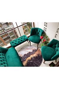 Nev Elizzan Garden Zümrüt Yeşili Koltuk Takımı 001 ürün fotoğrafı