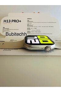 H13 Pro Plus Plus 1.95 Inç 45m Pusula/gps Sesli Görüşme 1gb Hafıza Gümüş Akilli Saat ürün fotoğrafı