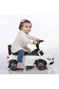Sesli Kapısı Açılabilen Sürmeli İlk Arabam 64 cm - Mercedes Super Car Sürmeli Araba ürün fotoğrafı