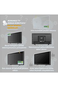 65" Inç 164 Ekran Tv Ekran Koruyucu 65 ürün fotoğrafı