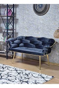 Gold Kaplama - Füme Döşeme | Balon Çay Seti | Balkon Koltuk | Berjer | Balkon Çay Seti ürün fotoğrafı