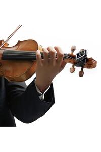 ENO ET05V Keman Akort Aleti - Keman Tuner Violin Tuner Klipsli ürün fotoğrafı