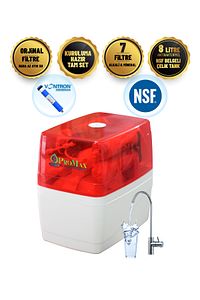 15 AŞAMALI MİNERAL & ALKALİ VONTRON MEMBRAN NSF ANTİBAKTERİYEL ÇELİK TANKLI SU ARITMA CİHAZI ürün fotoğrafı
