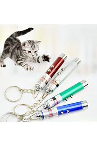 Kedi Lazeri Kırmızı Lazer Anahtarlık Kedi Oyun Lazeri Pil Dahil Kedi Oyuncağı ürün fotoğrafı