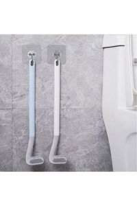 Golf Tasarımlı Silikon Banyo Tuvalet Klozet Temizleme Fırçası Ve Tutucu Set ürün fotoğrafı