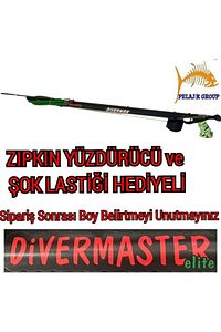 Pelajik Yeni Nesil Divermaster Elite Çift Lastikli Makaralı Açık Kafa Zıpkın Tüm Boylar ürün fotoğrafı
