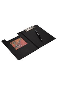 A5 Küçük Boy Pvc Kapaklı Sekreter Blok Tablası Dikkat Sadece A5 Evraklar Için Uygundur !!! ürün fotoğrafı