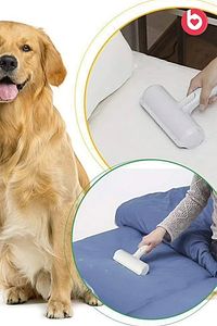 Kedi Köpek Tüy Toplayıcı Hazneli 2 Yönlü Kazak Kıyafet Elbise Halı Yatak Kıl Toz Tüy Gırgırı ürün fotoğrafı