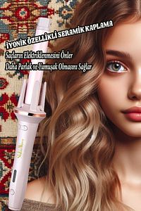 Otomatik Saç Maşası - Kalın Su Dalgası 25mm Extra Uzun Başlıklı ürün fotoğrafı