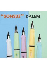 Bitmeyen Sonsuz Kalem Gerçek Tükenmez Mürekkepsiz Kurşun Eskiz Çizim Boyama Kalemi ürün fotoğrafı