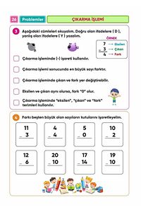 ZOZİ İlkokul 1.Sınıf Matematik Problemleri – Tüm Dersler Bulmaca - Canlanan Sorular! ürün fotoğrafı